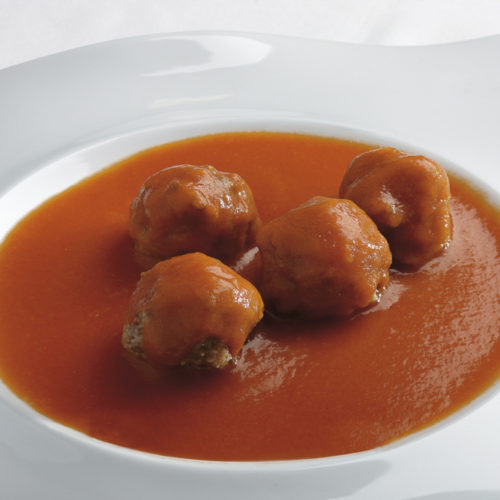 Albóndigas en salsa de tomate