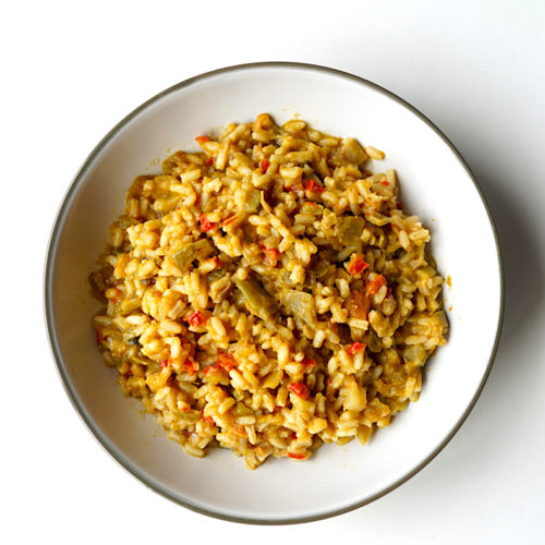 Arroz con verduras