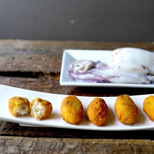 Croqueta de chipirón