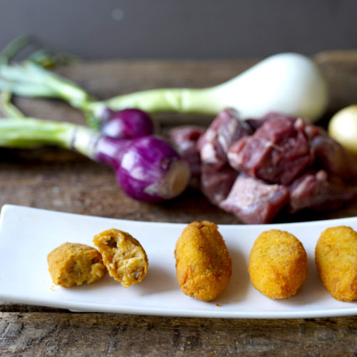Croqueta cocido