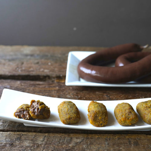 Croqueta de morcilla