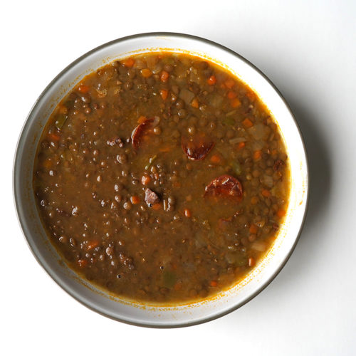 Lentejas con chorizo